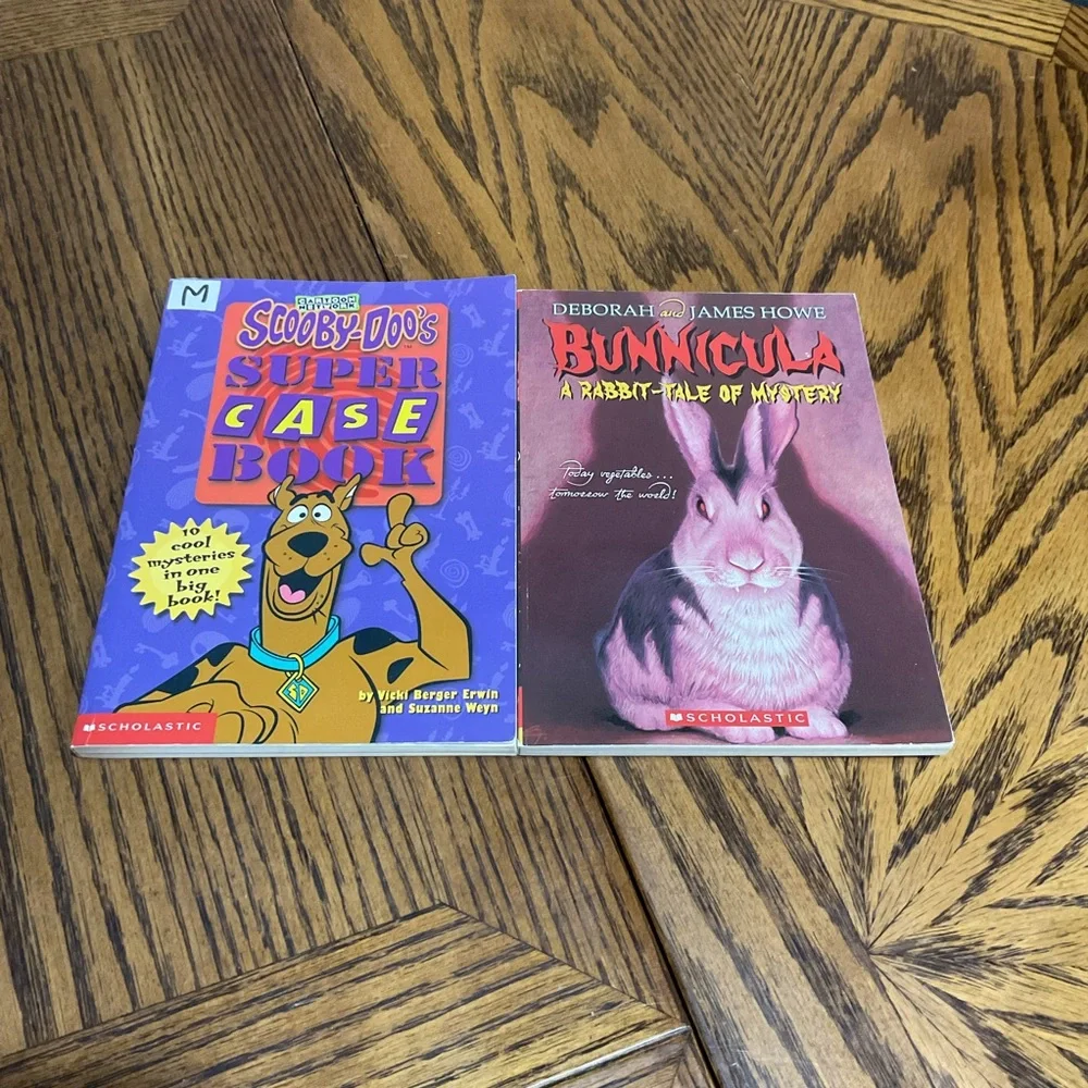 3 Scooby-Doo, 2 Cam Jansen & Bunnicula Mystery Books 📚 Set